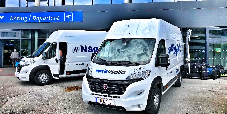 Fiat Ducato am Flughafen Innsbruck